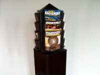 Literature/Magazine Rack (ABS/PETG) Literature rack, ABS, PETG, Thermoform