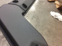 A/C Duct Assembly 
Black ABS 
Glued
Thermoformed 
CNC A/C Duct Assembly, Black ABS, Glued, Thermoformed, CNC